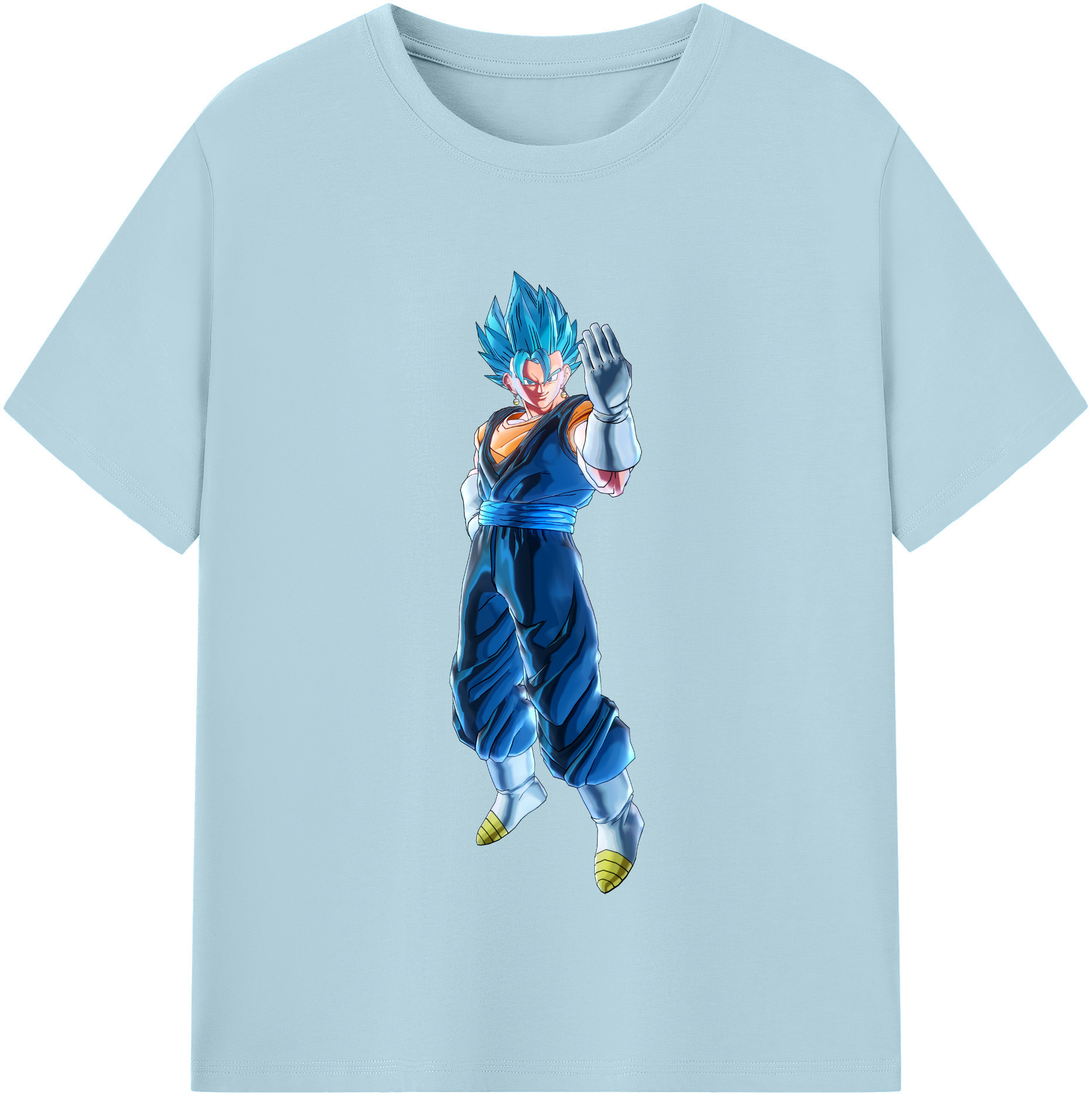 （画像用） ドラゴンボール ベジット DRAGON BALL Vegetto 綿100％半袖Tシャツ（フロントプリント）